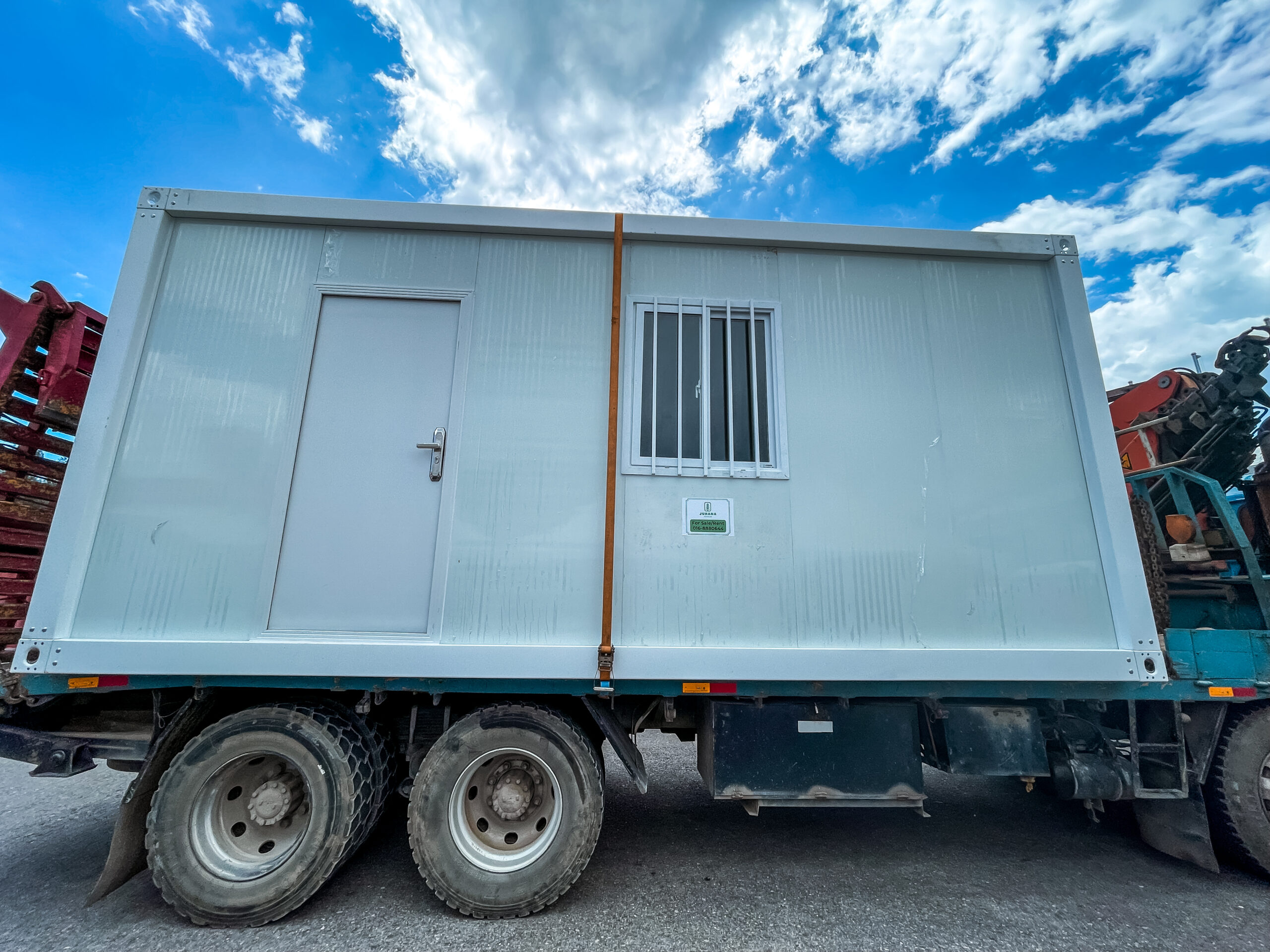 Affordable container house in Sarawak
